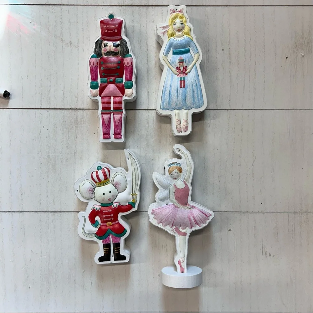 NWOT Burton and Burton Nutcracker Home Decor‎ Set Shelf Sitter